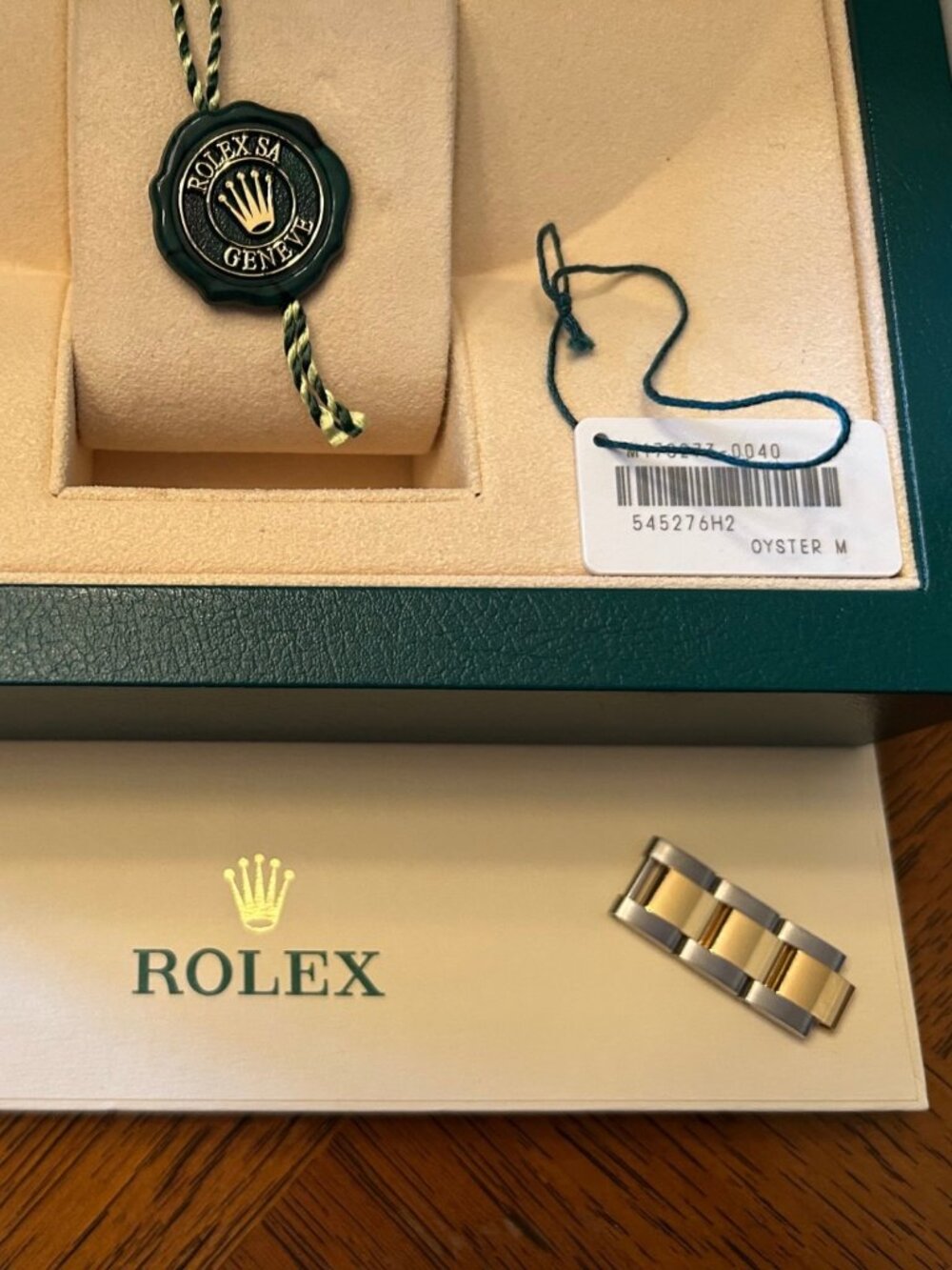 18K/SS Oyster Watch Band Links For Rolex 178243 (3 links)